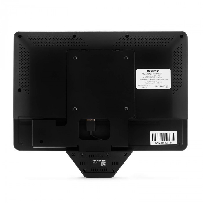 Прайс-чекер MERTECH P10 / P10SL2N в комп. с POE-ижектором и VESA креплением в Волгограде Прайс-чекер MERTECH P10 / P10SL2N в комп. с POE-ижектором и VESA креплением в Волгограде