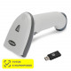 Беспроводной сканер штрих-кода MERTECH CL-2200 BLE Dongle P2D USB White в Волгограде