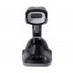 Беспроводной сканер штрих-кода MERTECH CL-2410 BLE Dongle P2D USB black + зарядно-коммуникационная подставка (Cradle) в Волгограде