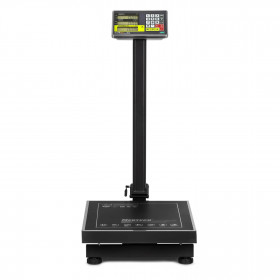 Торговые напольные весы M-ER 335 ACLP-300.50 "TURTLE" с расчетом стоимости товара LCD