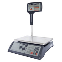 Торговые настольные весы M-ER 327 ACPX-15.2 "Ceed'X" LCD Черные